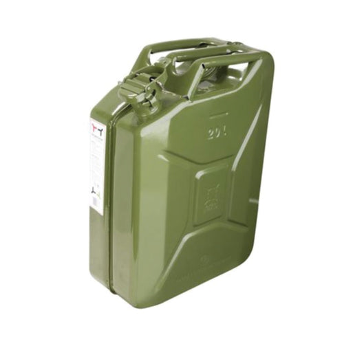 RYOBI JERRY CAN, 20L PETROL (OLIVE GREEN) WITH S/PIN - Alibhai Shariff Direct