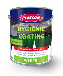 Plascon hygienic coating matt emulsion 4lt - Alibhai Shariff Direct