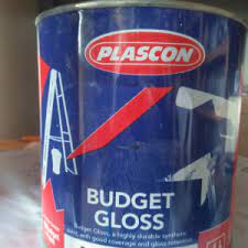 Plascon 1lt Budget Gloss Dark Shades - Alibhai Shariff Direct