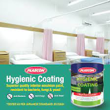 Plascon 4lt Hygienic Coating Matt Emulsion - Alibhai Shariff Direct