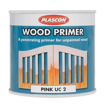 Plascon 20lts Wood Primer - Pink & White - Alibhai Shariff Direct