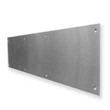 Union kick plate stainless steel satin-800 x 200mm KP-800-150 SS - Alibhai Shariff Direct