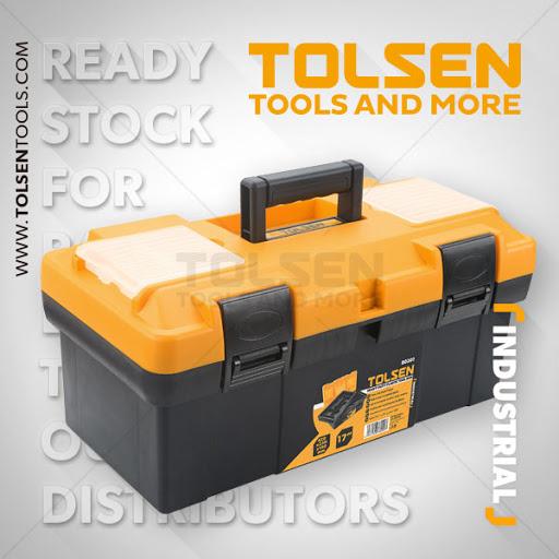 Tolsen Plastic tool box -80201 - Alibhai Shariff Direct