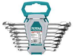 Total 8Pcs THT102RK086 ratchet spanner set - Alibhai Shariff Direct