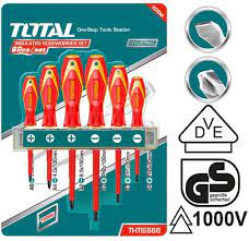 Total 6 Pcs THTIS566 insulated screwdriver set - Alibhai Shariff Direct