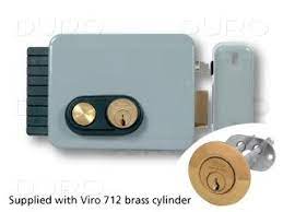 Viro Electrical Exclusive Mortice Lock With Cylinder And Electrical Striker 7435 - Alibhai Shariff Direct