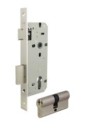 Yale CL-CY-2404-SS union deadlock & cylinder 110 x 73mm complete with escutcheons - Alibhai Shariff Direct