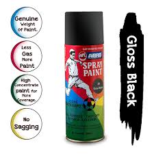 Spray paint normal gloss black - Alibhai Shariff Direct