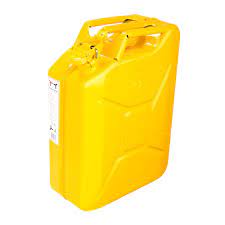 JERRY CAN, 20L DIESEL (YELLOW) WITH S/PIN - Alibhai Shariff Direct